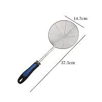 Spider Strainer Stainless Spoon With Long Handle For Home Kitchen - 16 Inch-thumb2