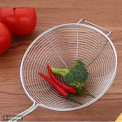 Spider Strainer Stainless Spoon With Long Handle For Home Kitchen - 16 Inch-thumb5