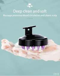 Household Soft Silicone Scratch Head Clean Scalp Itch Wash Detangling Hair Brush Scalp Massager Salon-thumb4