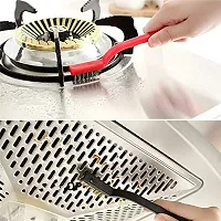 KitchenFest Cleaning Brush Aluminium Kitchen Basin Gas Stove Iron Nylon Copper Wire Cleaning Brush, 3 Piece Set-thumb4