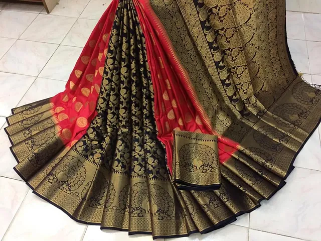 Traditional Banarasi Silk Jacquard Sarees