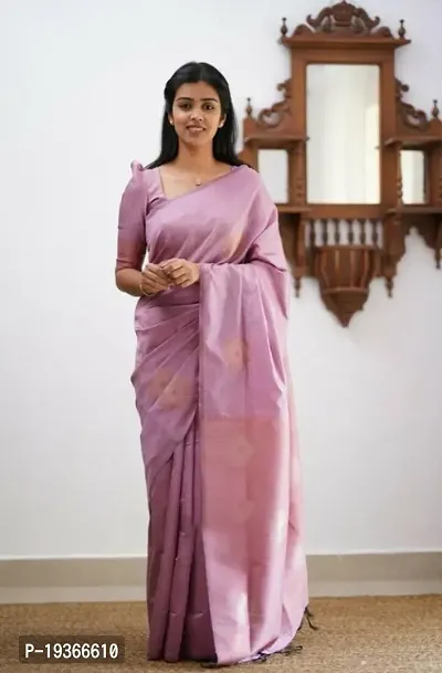 Fancy Kanjeevaram Saree with Blouse Piece for Women