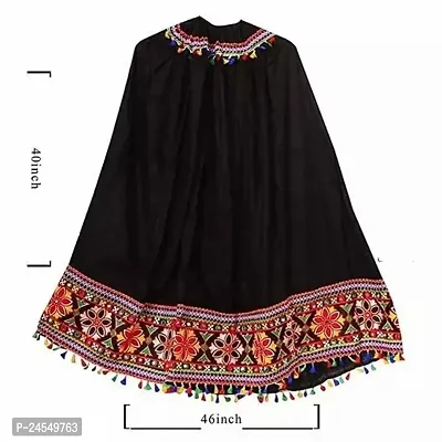 Stunning Rayon Long Maxi Skirt Embroidered Border For Women-thumb0
