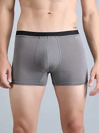 DISPENSER Micro Modal Boxer Brief (S1 Pack Of 2) (S, NavyBlue - Silver)-thumb4