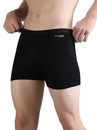 DISPENSER Micro Modal Boxer Brief (S1 Pack Of 2) (S, Silver - Black)-thumb2