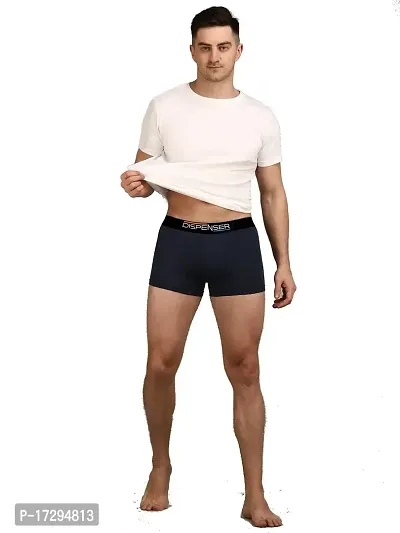 Buy DISPENSER Men's Trunks Underwear, 100% Micro Modal Boxer, 3X Super  Soft Shorts, Premium Range Innerwear, Digital Printed Elastic Belt