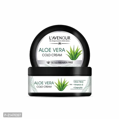 L'avenour Aloe Vera Cold Cream for Dry Skin, Men  Women - 100ml-thumb2