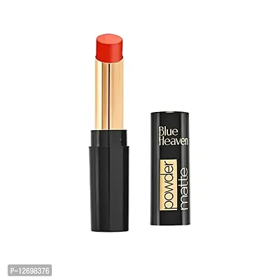 Blue Heaven Powder Matte Lipstick Fiery Orange-thumb0