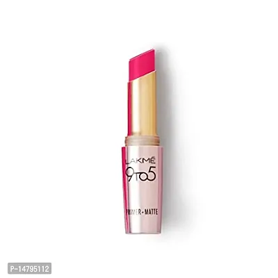 Lakme 9 to 5 Primer + Matte Lip Color MP1 Pink Perfact-thumb0