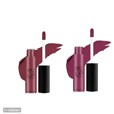 Swiss Beauty Soft Matte Lip Cream Weightless Lipstick | Long Lasting Lipstick with Velvet Finish | Shade-36  33, 6ml-thumb0