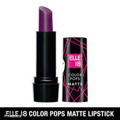 Elle 18 Color Pop Matte Lip Color - W16 Soaked Grape-thumb0