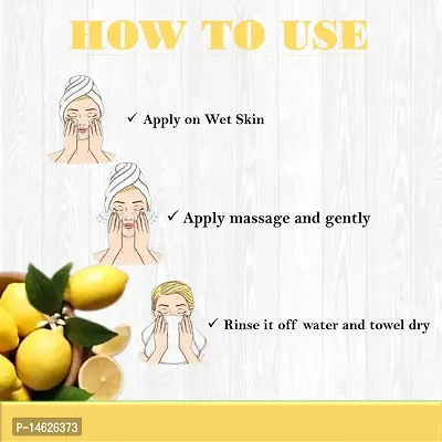 Piiu Organic Natural Herbal Glycerin Super Value Lemon Bathing Bar, 100gm (Buy 1 Get 1 Free)-thumb2