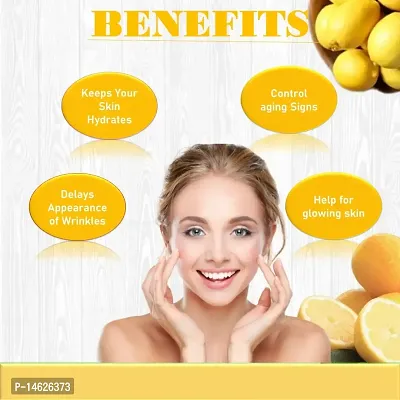 Piiu Organic Natural Herbal Glycerin Super Value Lemon Bathing Bar, 100gm (Buy 1 Get 1 Free)-thumb4