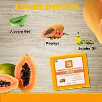 Piiu Organics Natural Herbal Glycerin Papaya Bathing Bar | Enriched with the goodness of Papaya Pulp | 100gm (Buy 1 Get 1)-thumb4