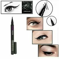 Professional Waterproof Sketch Pen Eyeliner In Black-thumb3