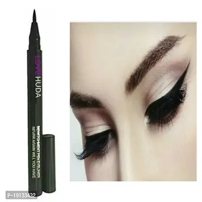 Professional Waterproof Sketch Pen Eyeliner In Black-thumb3