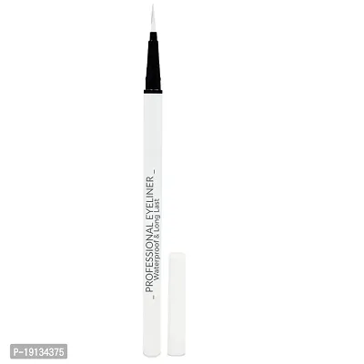 LOVE HUDA Professional Waterproof Long Lasting White Sketch Pen Eyeliner 24 Hours Stay Eyeliner.-thumb2