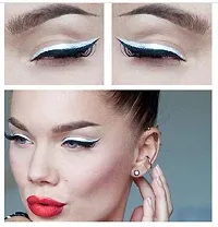 LOVE HUDA Professional Waterproof 24 Hours Stay Long Lasting Auto Kajal White.-thumb2