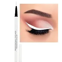 LOVE HUDA Professional Waterproof Long Lasting White Sketch Pen Eyeliner 24 Hours Stay Eyeliner.-thumb2