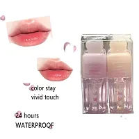 Crazy girl Moisturizing Color Changing Lip Oil Gloss Tint For Dry And Chapped Lips For Girls Ana Women  (5 ml, Pink)-thumb2