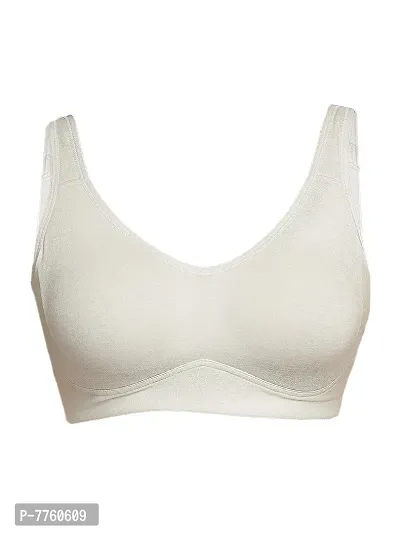 Inner Sense Women's Organic Cotton Anti-Microbial Soft Cup Non-Wired Bra (Pack of 3)-thumb3