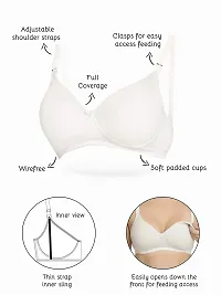 Inner Sense Organic Cotton Antimicrobial Women's Nursing Bra-thumb1