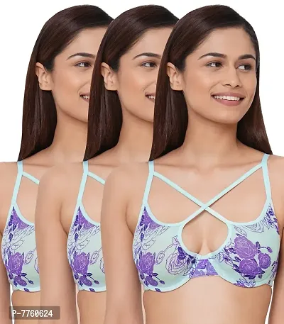 Buy Inner Sense Women's Organic Cotton Antimicrobial Lightly Padded  Underwired Cage Bra Online In India At Discounted Prices