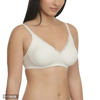 Inner Sense Women's Organic Cotton Antimicrobial Non Padded Non Wired Maternity Bra (Pack of 2)-thumb5