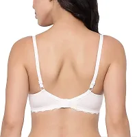 Inner Sense Women's Healthy  Organic Cotton Non-Wired Non-Padded T-Shirt Bra-thumb3