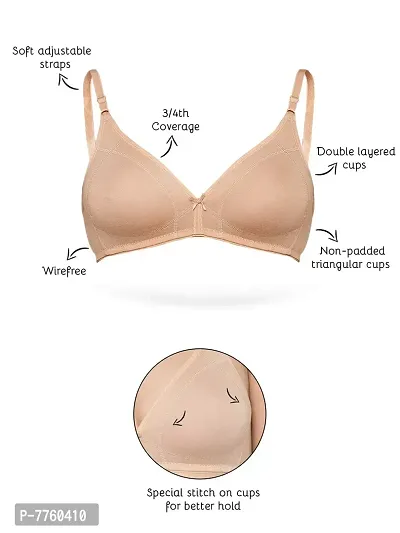 Inner Sense Women's Non-Padded Non-Wired Bra-thumb2