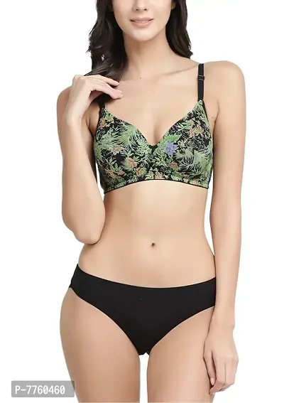 Buy Inner Sense Organic Cotton Antimicrobial Soft feeding Printed Bra and  Panty (Set of 2) online