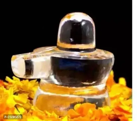 Shivling God Shiva Lingam Protection Wealth Prosperity Healing Crystal Energy 2 Inches Decorative Showpiece - 5 Cm-thumb0