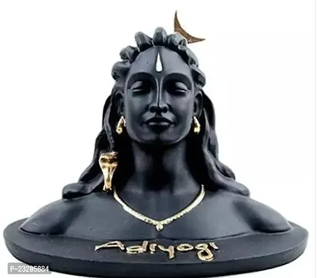 Jnkb Adiyogi Statue For Car Dash Board, Pooja For Home and Office Decore, Made In India (Adiyogi)-thumb0