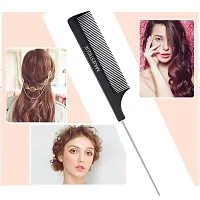 Majestique Wide Dye Hair Coloring Brush with Tail Pin Hair Comb, Long Tail Hair Dye Color Brush - Hair Color Brush, Hair Dye Brush Colouring Applicator Brush Perfect for Women and Men - Pack of 2-thumb2