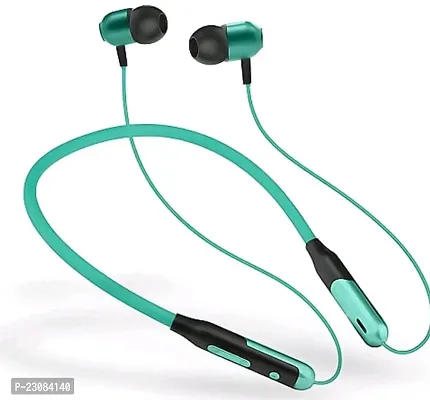 Stylish Black Bluetooth Wireless Neckbands-thumb0