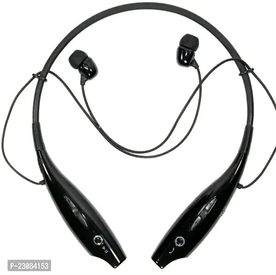 Stylish Black Bluetooth Wireless Neckbands-thumb0