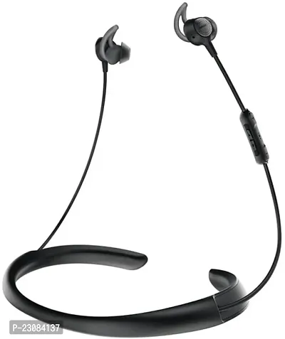 Stylish Black Bluetooth Wireless Neckbands-thumb0