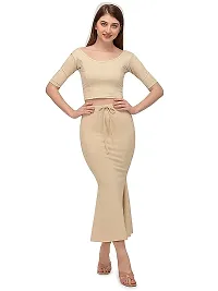 Women cream fish shape tight shapewear-thumb4