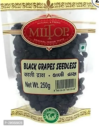 Seedless Blackgrapes, 250g-thumb0