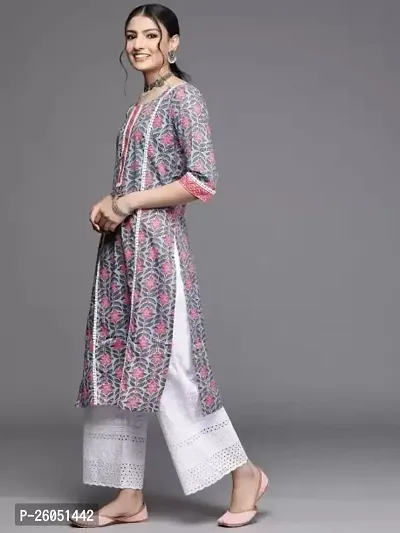 Trendy Womens Printed  Kurti-thumb0