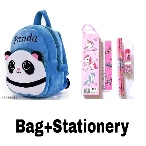 Kids Bag and Stationary Combo