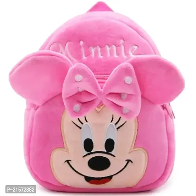 SAMAYRA Minnie Pink  Minnie Red Down Combo Kids School Bag Cute Backpacks for Girls/Boys/Animal Cartoon Mini Travel Bag Backpack for Kids Girl Boy 2-6 Years-thumb3