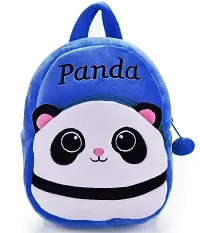 SAMAYRA Down Panda Blue Kids School Bag Cute Backpacks for Girls/Boys/Animal Cartoon Mini Travel Bag Backpack for Kids Girl Boy 2-6 Years-thumb1