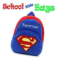 SAMAYRA Superman  Spiderman Red 2 Combo Kids School Bag Cute Backpacks for Girls/Boys/Animal Cartoon Mini Travel Bag Backpack for Kids Girl Boy 2-6 Years-thumb2