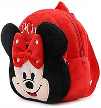 SAMAYRA Spider Red  Minnie Red Down Combo Kids School Bag Cute Backpacks for Girls/Boys/Animal Cartoon Mini Travel Bag Backpack for Kids Girl Boy 2-6 Years-thumb2