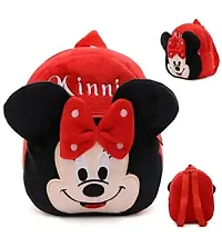 SAMAYRA Duck  Minnie Red Combo Kids School Bag Cute Backpacks for Girls/Boys/Animal Cartoon Mini Travel Bag Backpack for Kids Girl Boy 2-6 Years-thumb2