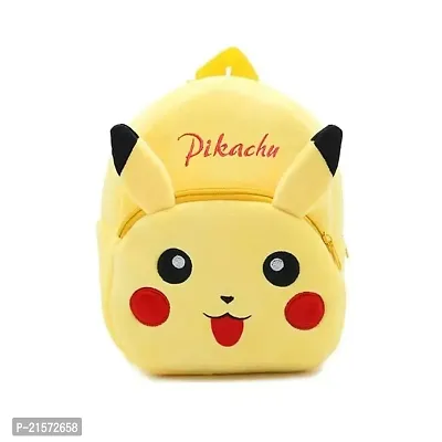 SAMAYRA Konggi  Pikachu Combo Kids School Bag Cute Backpacks for Girls/Boys/Animal Cartoon Mini Travel Bag Backpack for Kids Girl Boy 2-6 Years-thumb3