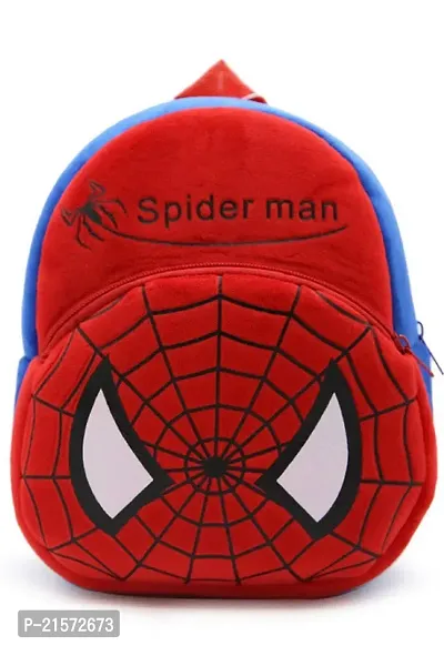 SAMAYRA Spider Red  Stawarry Combo Kids School Bag Cute Backpacks for Girls/Boys/Animal Cartoon Mini Travel Bag Backpack for Kids Girl Boy 2-6 Years-thumb3