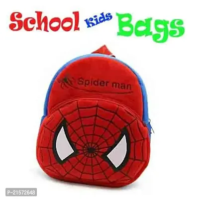 SAMAYRA Superman  Spiderman Red 2 Combo Kids School Bag Cute Backpacks for Girls/Boys/Animal Cartoon Mini Travel Bag Backpack for Kids Girl Boy 2-6 Years-thumb4