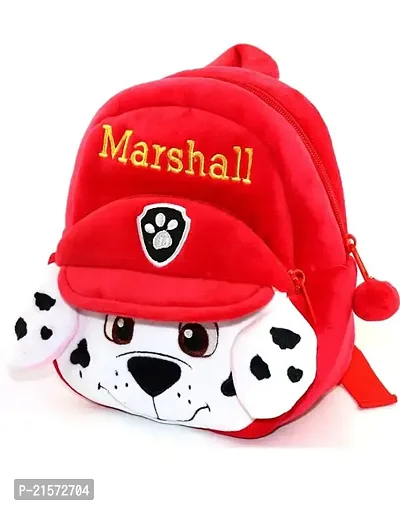 SAMAYRA Combo Marshall red  Combo Kids School Bag Cute Backpacks for Girls/Boys/Animal Cartoon Mini Travel Bag Backpack for Kids Girl Boy 2-6 Years-thumb3